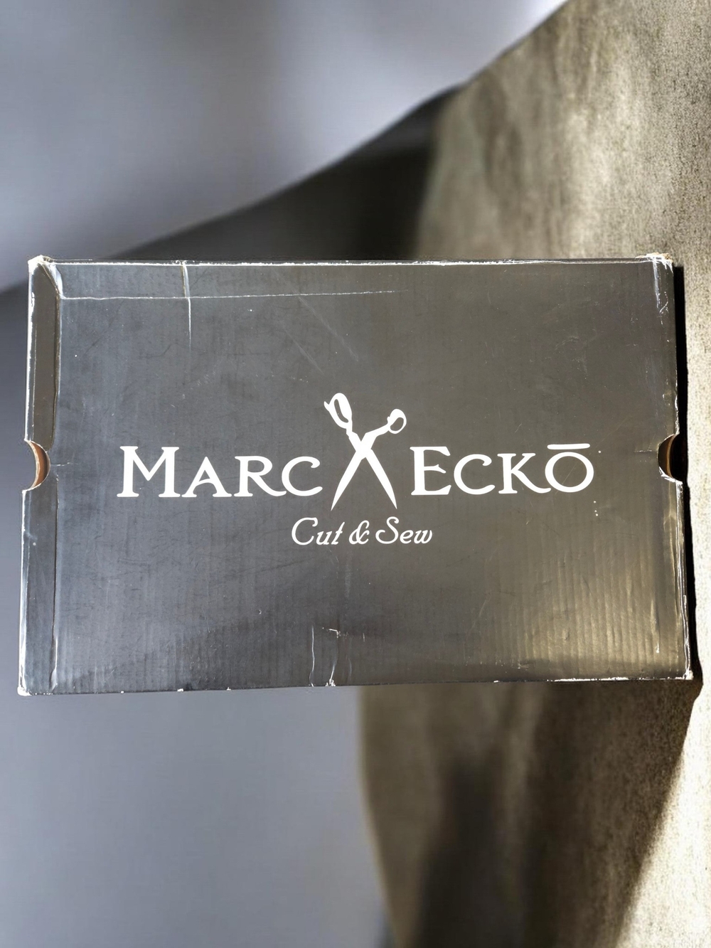 Marc Ecko Black Sneaker with White Logo